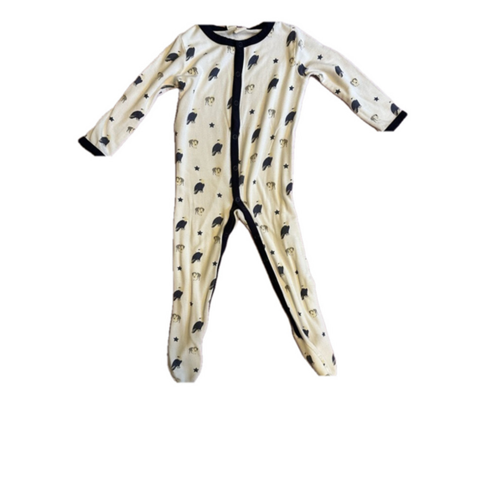 Kyte BABY American Snap Footie 6-12